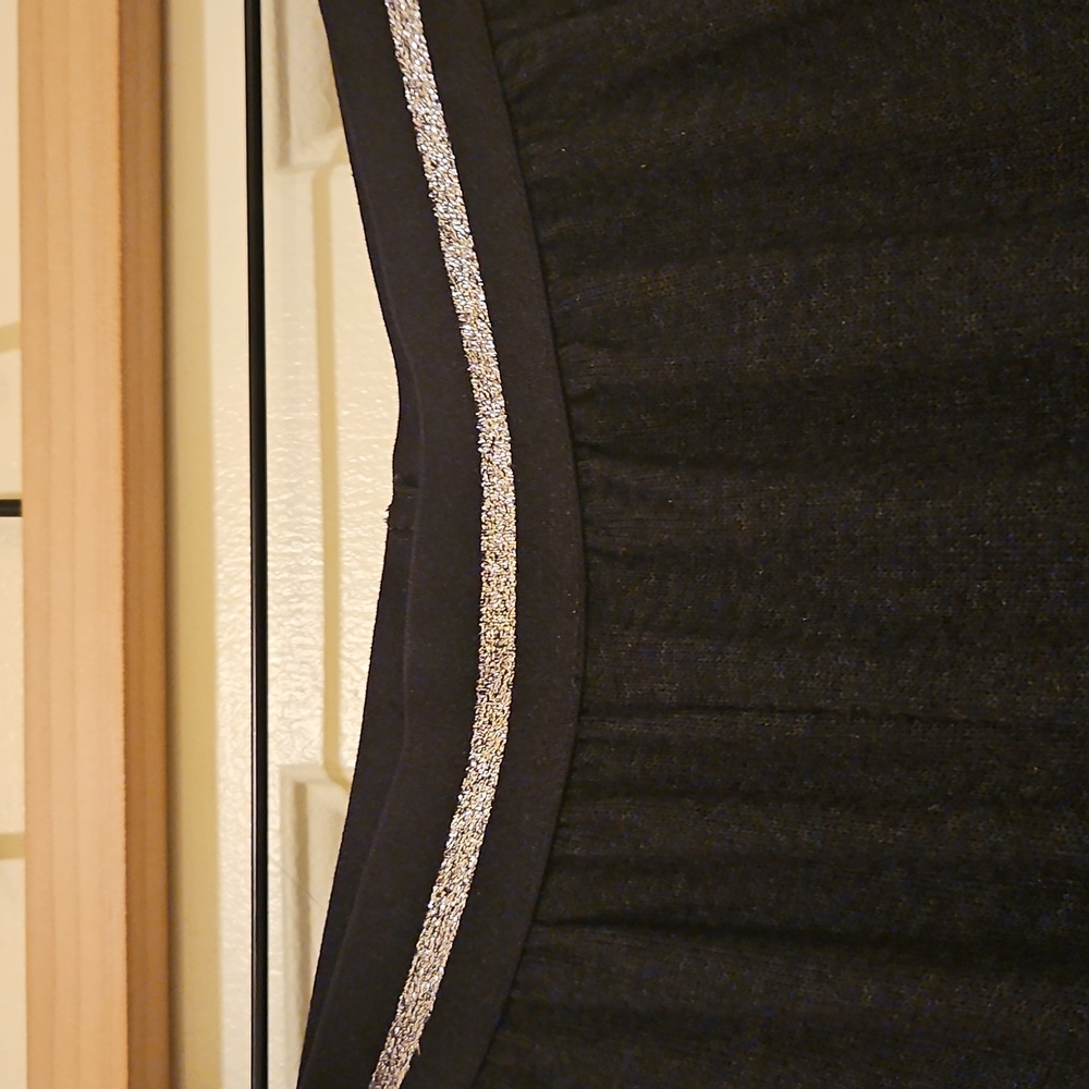 Cacique Black and silver Pajama Pants in size 18/20 - Picture 5 of 8